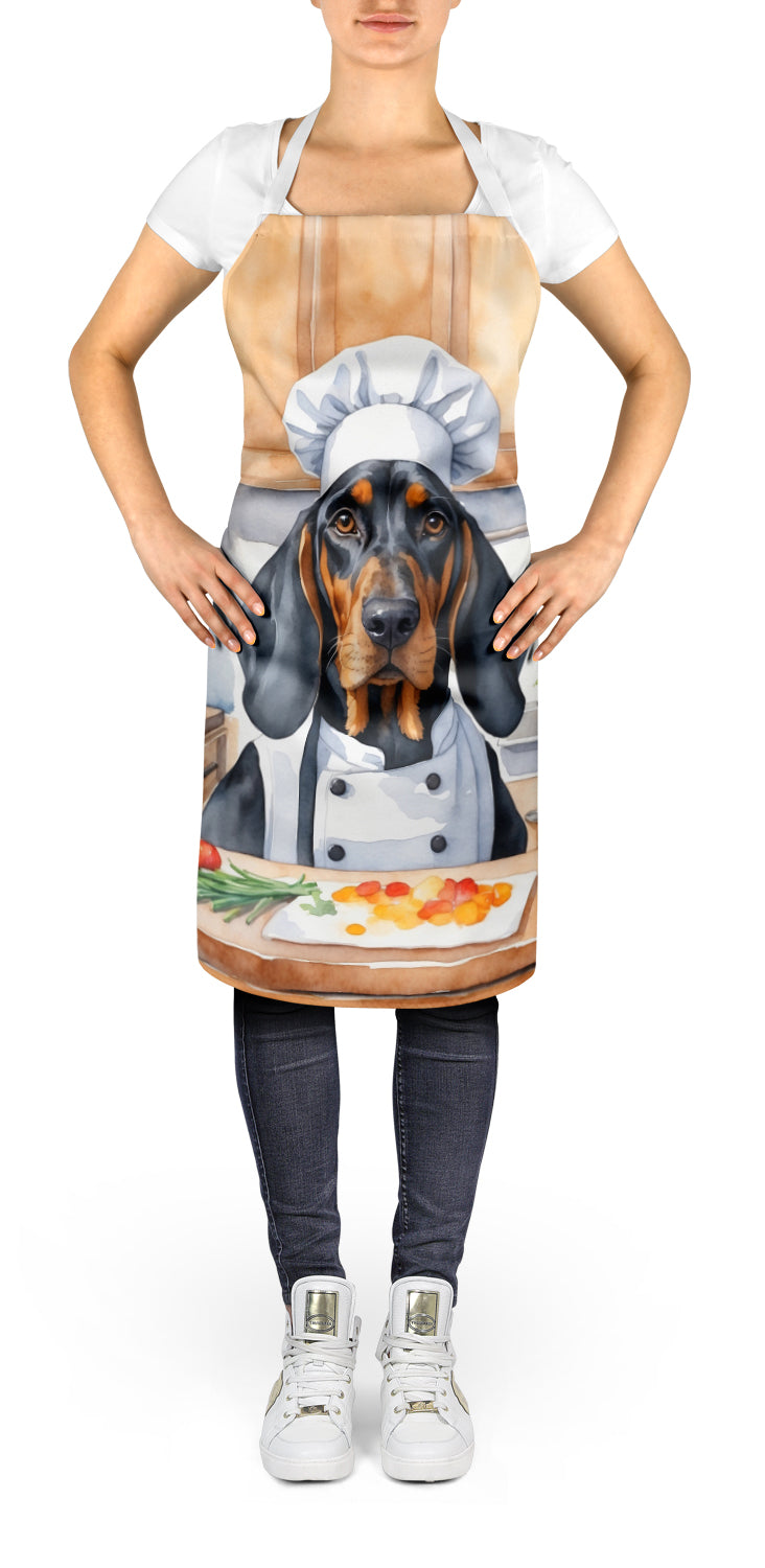 Black and Tan Coonhound The Chef Apron-1