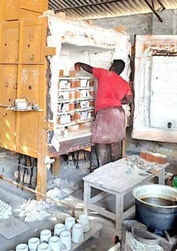 Small Rustic Handmade Matte Black Coffee/Tea Mug