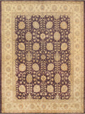 Canvello Ferehan Hand-Knotted Lamb's Wool Area Rug- 9'2" X 12'2"-0