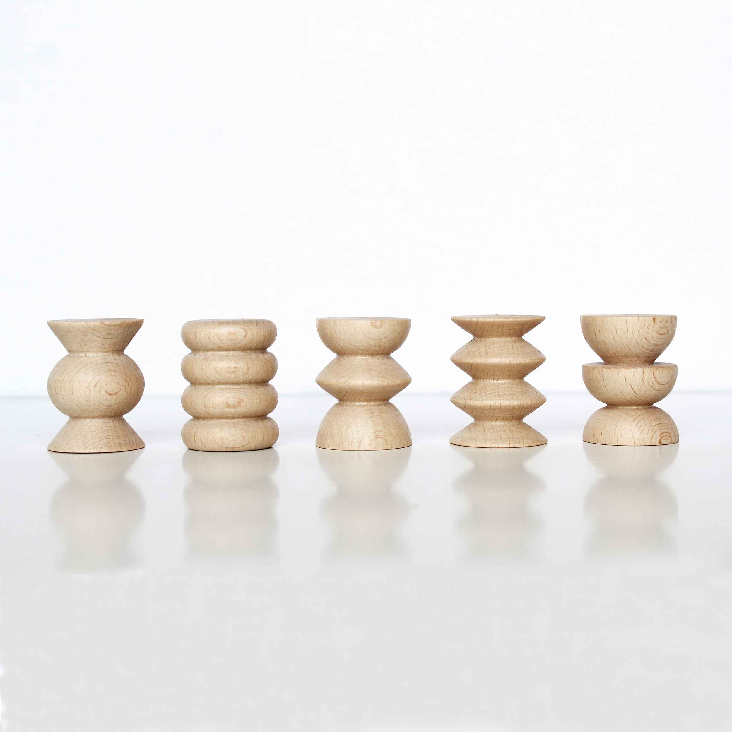 Totem Picture / Postcard Stands - Set of 5 Short