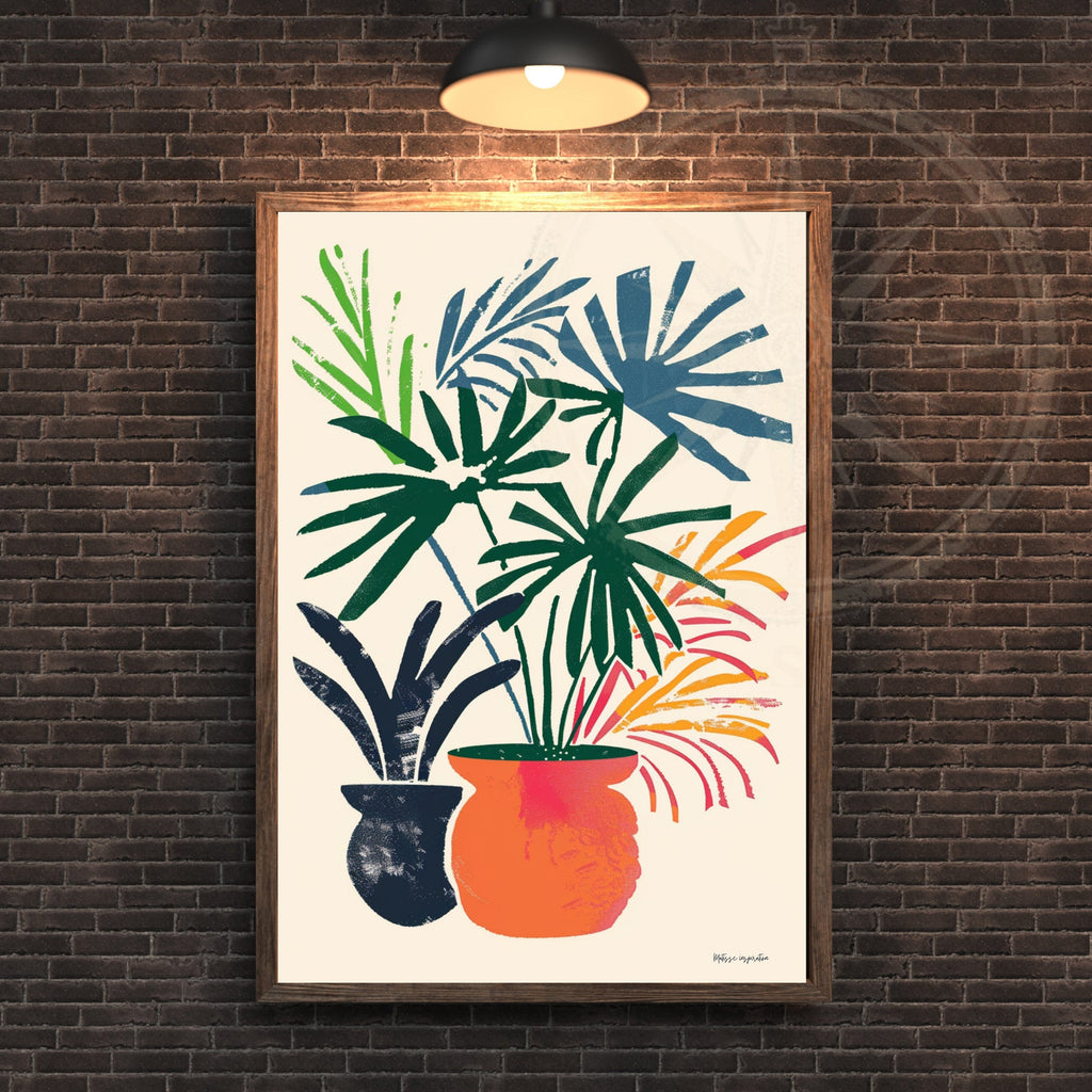 Impression Matisse | Affiche Henri Matisse | Inspiration Henri Matisse - Vases et plantes-3