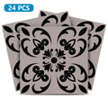 Gray and Black pattern dark Backsplash for background renovation Tiles Model - SB29-0